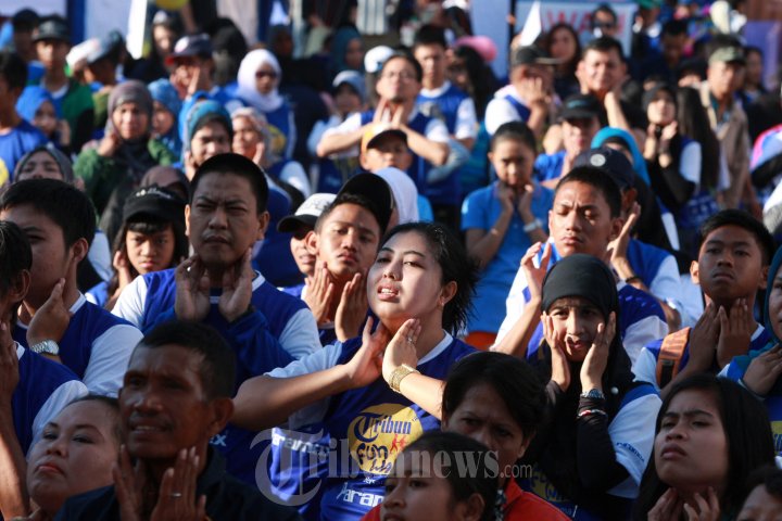 Walikota Terpilih Lepas Jalan Sehat Bersama Tribun Timur