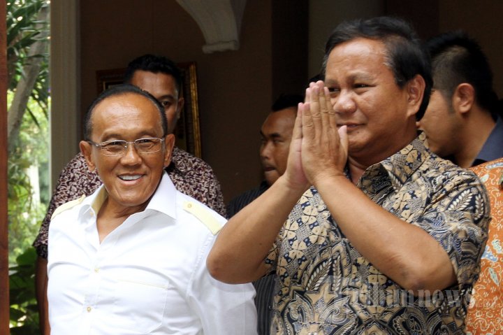 Prabowo Subianto Temui Aburizal Bakrie