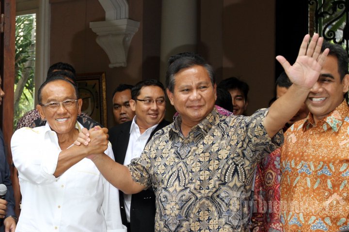 Prabowo Subianto Temui Aburizal Bakrie