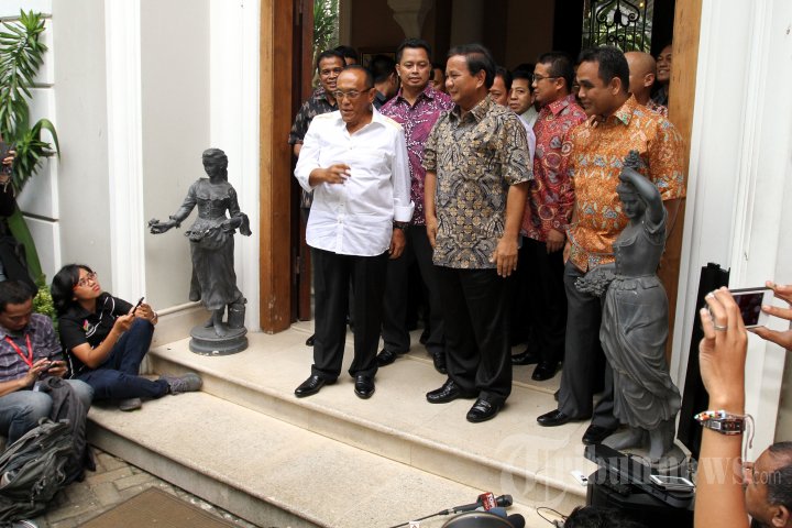 Prabowo Subianto Temui Aburizal Bakrie