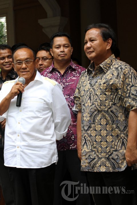 Prabowo Subianto Temui Aburizal Bakrie