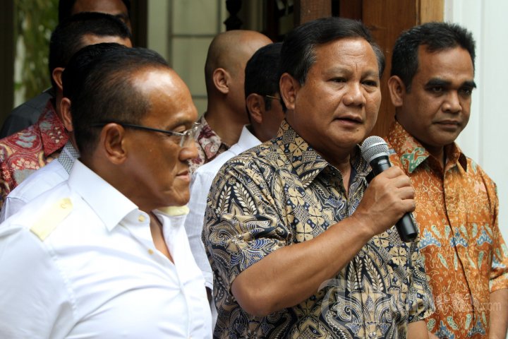 Prabowo Subianto Temui Aburizal Bakrie