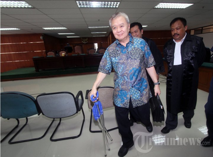 Sidang Lanjutan Terdakwa Anggoro Widjojo