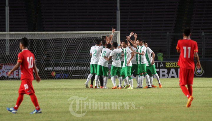 Laga Uji Coba Timnas Indonesia U19 vs Timnas Myanmar U19