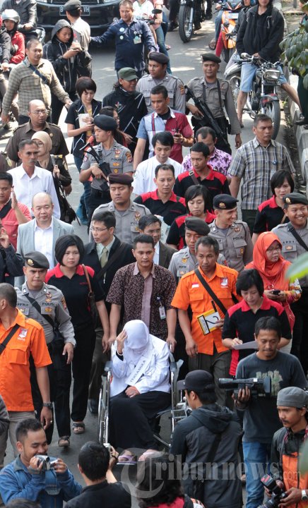 Rekonstruksi Penculikan Bayi di RSHS