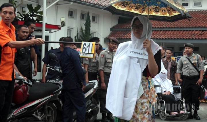 Rekonstruksi Penculikan Bayi di RSHS