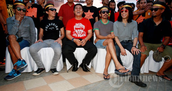 Slank Kunjungi Pantai Losari Makassar