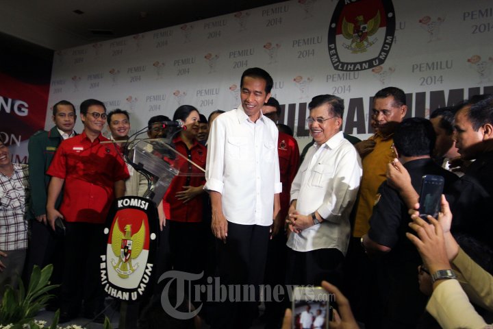 Usai Deklarasi Capres Jokowi-JK Daftar ke KPU