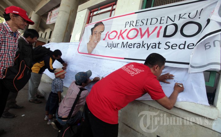 Deklarasi Relawan Hejo untuk Jokowi-JK
