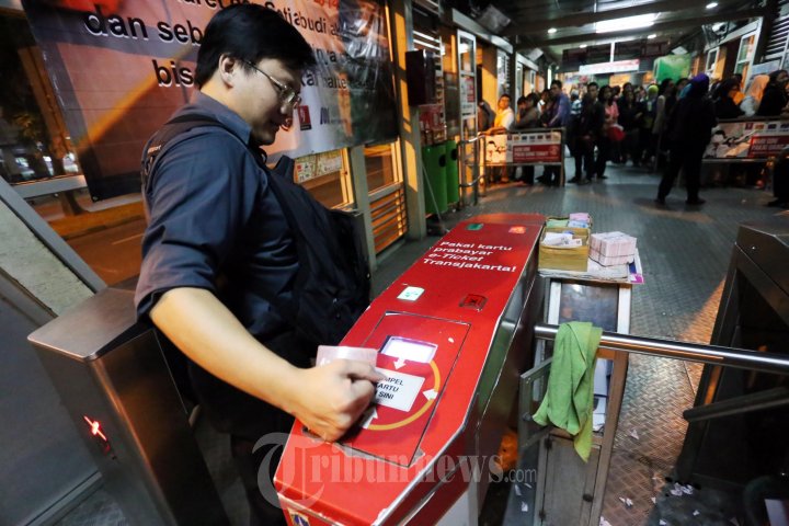 e-Tikecting Bus TransJakarta