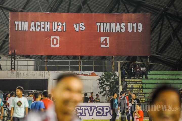 Timnas Indonesia U-19 vs Tim Pra-PON Aceh U-21