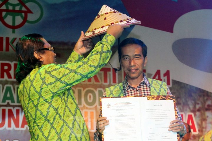 HKTI Oesman Sapta Odang Dukung Jokowi-JK