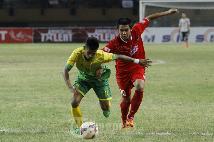 Giringan Bola Amrio Yunadi Dibayangi Septian David Maulana
