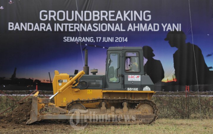 Proyek Pengembangan Bandara Ahmad Yani Dimulai