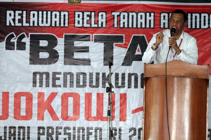 Marsekal Yopie Hadiri Deklarasi BETA Dukung Jokowi-JK