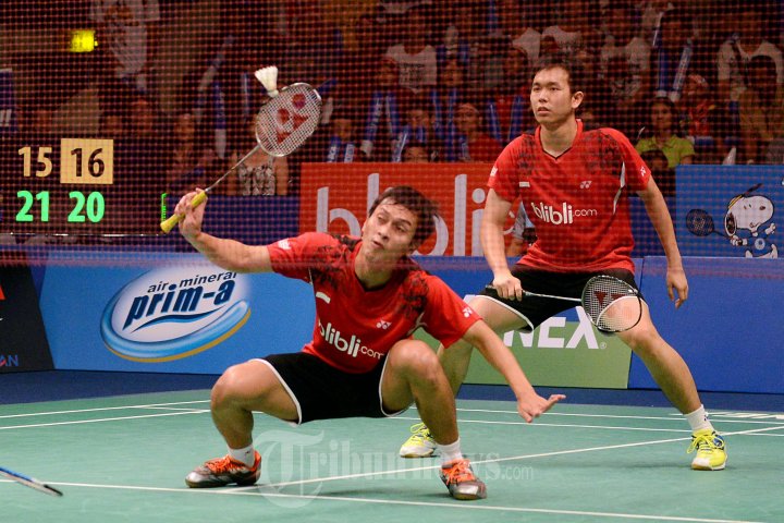 Ganda Putra Mohammad Ahsan/Hendra Setiawan Gagal Jadi Juara