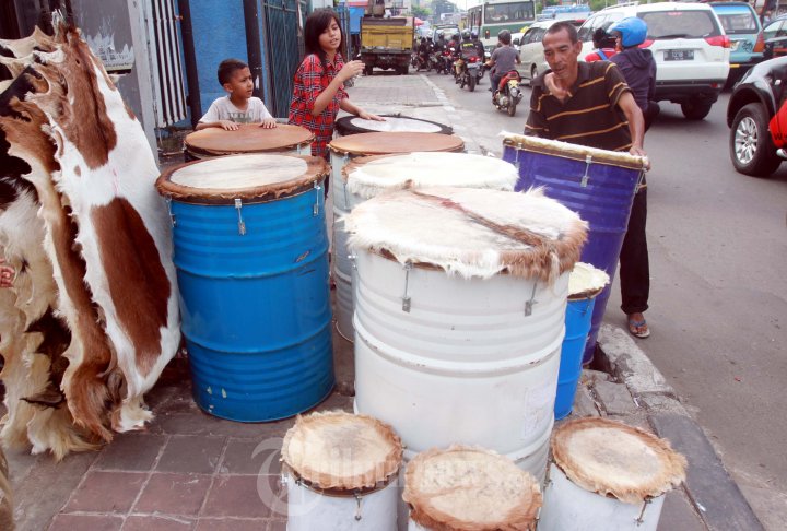 Harga Bedug Rp 150 - Rp 450 Ribu di Tanah Abang