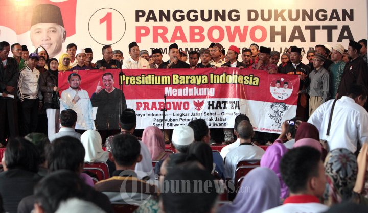 Presidium Baraya Indonesia Dukung Prabowo-Hatta