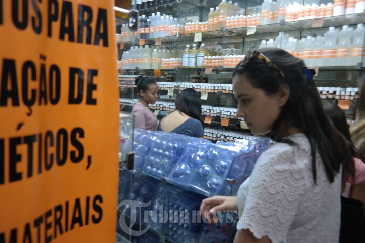 Suasana Pasar Mercado Central Belo Horizonte Brasil