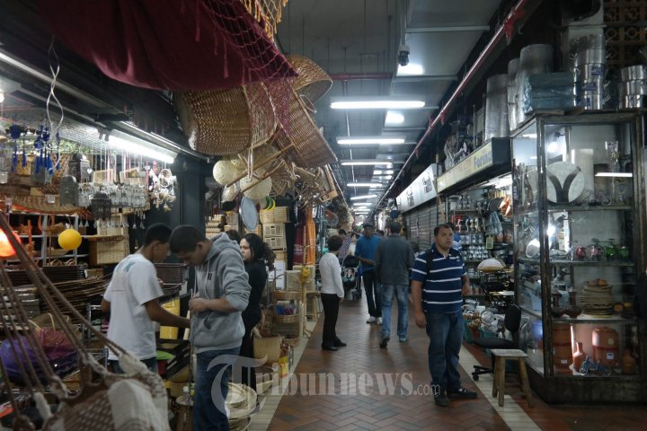 Suasana Pasar Mercado Central Belo Horizonte Brasil