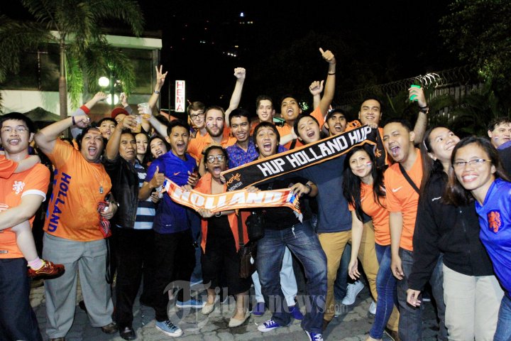 Nonton Bareng Piala Dunia 2014 Belanda vs Meksiko
