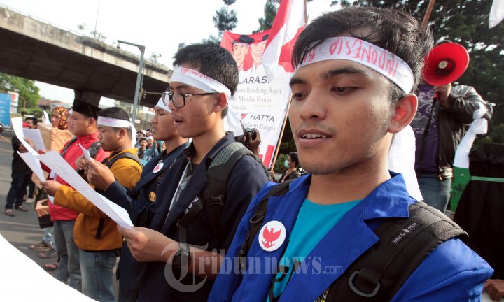Mahasiswa Bandung Dukung Prabowo-Hatta