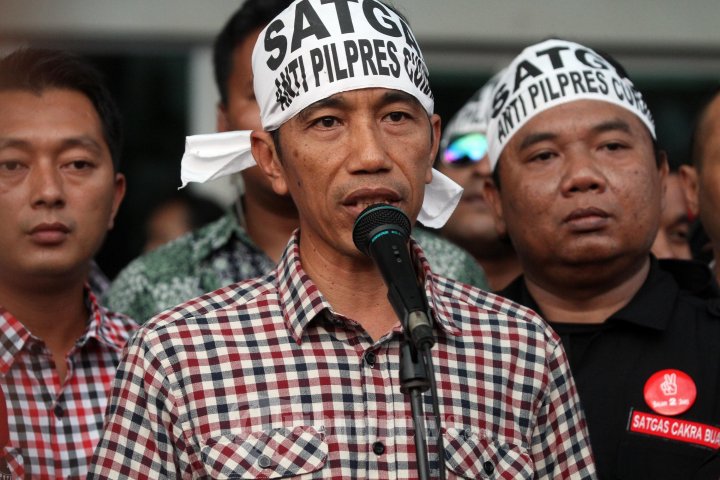 Capres Jokowi Beri Arahan Satgas Anti Pilpres Curang