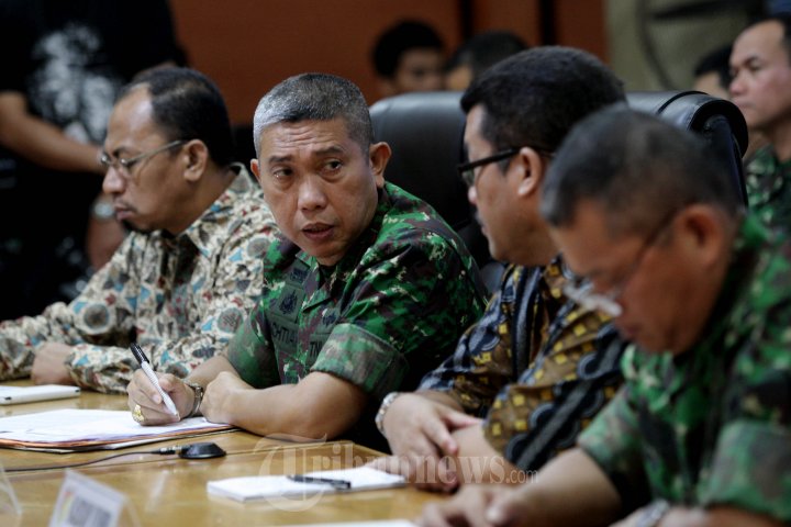 Telekonfrensi KSAD Kesiapan Pengamanan Pilpres 2014