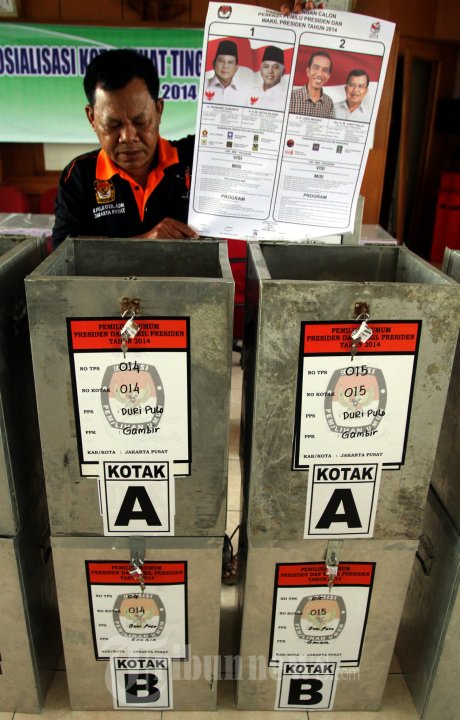 Distribusi Logistik Pilpres 2014
