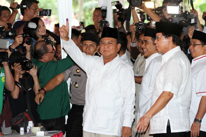 Prabowo Gunakan Hal Pilihnya