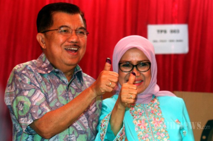 JK Menggunakan Hak Pilihnya