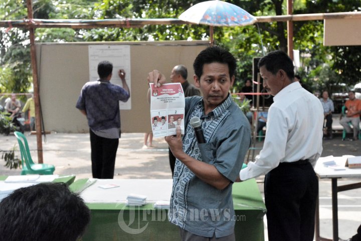Jokowi-JK Unggul di TPS 055 Cidodol