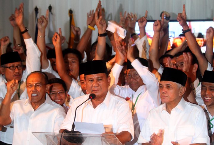 Prabowo-Hatta Unggul Versi 4 Lembaga Survei