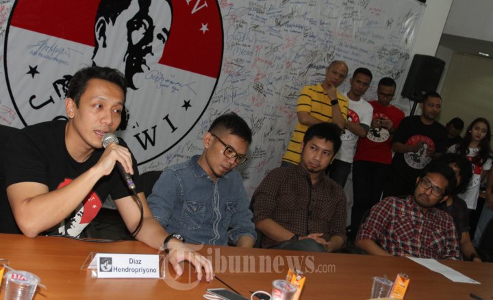 Diaz Hendropriyono di Acara Klip Indonesia Bersatulah