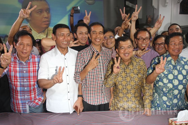 Jokowi-JK Tanggapi Hasil Hitung Cepat