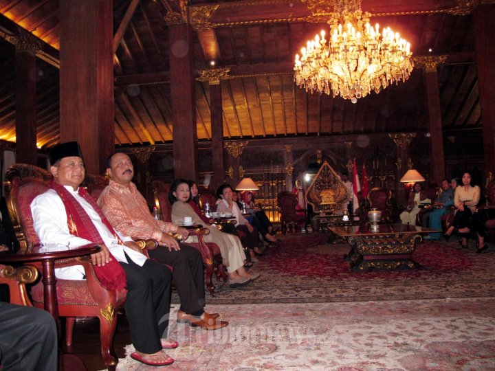 Prabowo Subianto Terima Tamu Keluarga Pahlawan