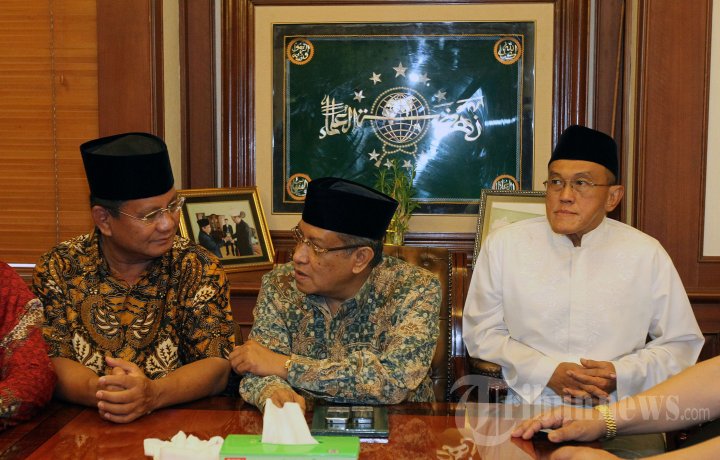 Prabowo Bertemu dengan Ketua PBNU
