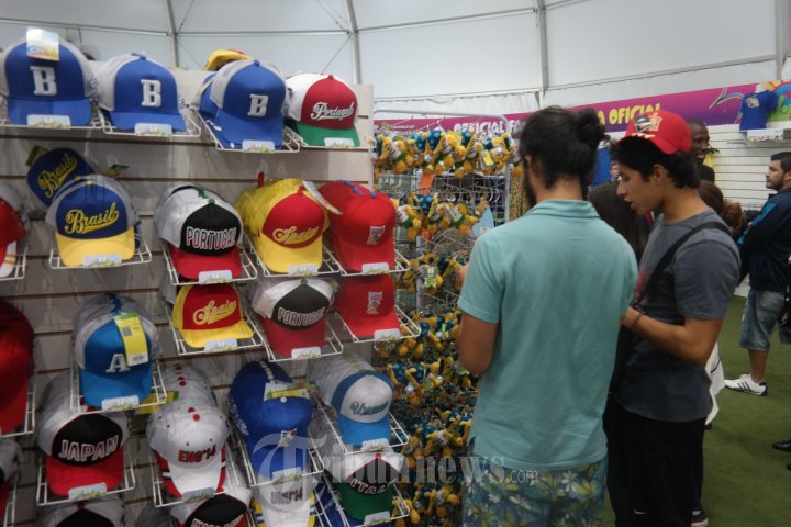 Fan Shop FIFA di Rio de Jeneiro Brasil