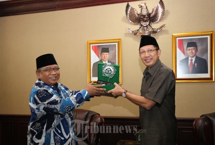 Abdullah Syam Ketum LDII Temui Menteri Agama