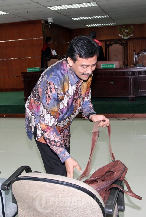 Sidang Vonis Andi Mallarangeng di Pengadilan Tipikor