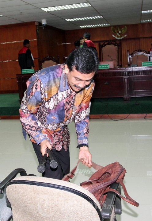 Sidang Vonis Andi Mallarangeng di Pengadilan Tipikor