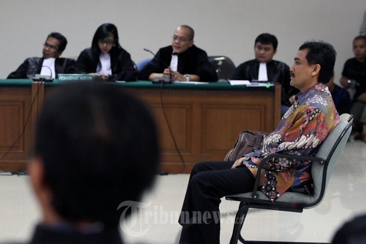 Sidang Vonis Andi Mallarangeng di Pengadilan Tipikor