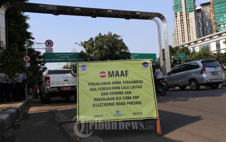 Uji Coba Sistem Electronik Road Pricing Atau ERP