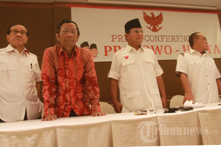 Prabowo Meminta KPU Tunda Hasil Rekapitulasi