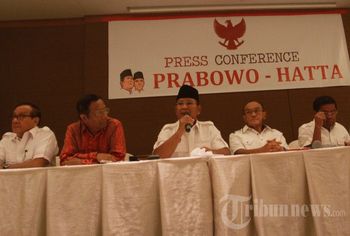 Prabowo Meminta KPU Tunda Hasil Rekapitulasi