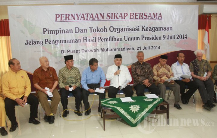 Pemuka Agama Serukan Menerima Hasil Pemilu