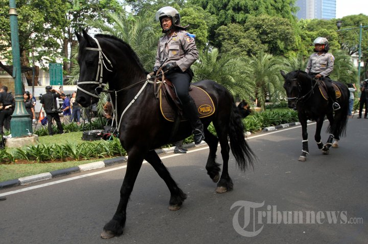 Penjagaan KPU Diperketat Jelang Pengumuman Hasil Pilpres