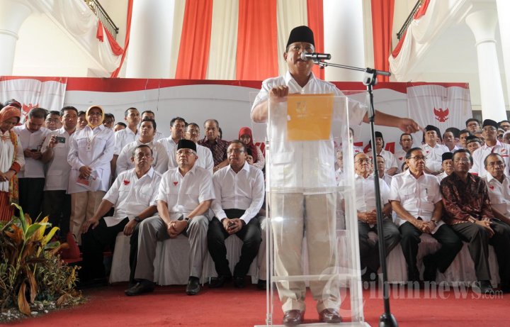 Prabowo Tolak Hasil Pilpres 2014