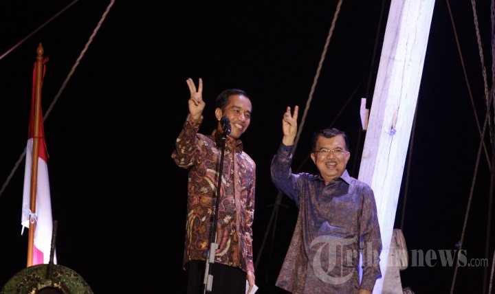 Joko Widodo-Jusuf Kalla Pidato Kemenangan