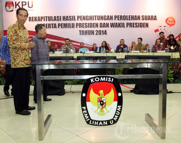 Joko Widodo-Jusuf Kalla Memenangkan Pilpres 2014